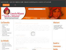 Tablet Screenshot of milanolaica.it